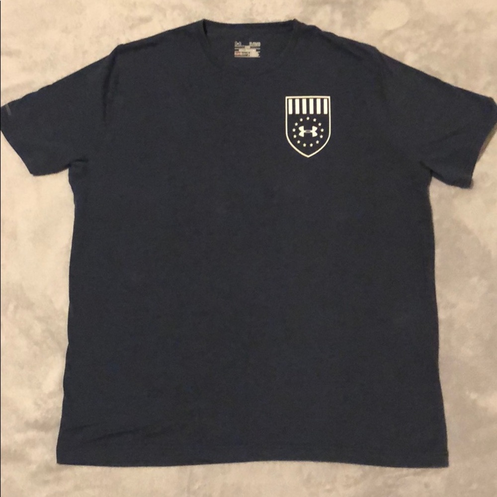 Navy Under Armour Freedom T-shirt